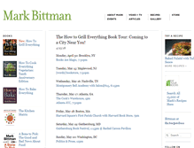 Tablet Screenshot of markbittman.com